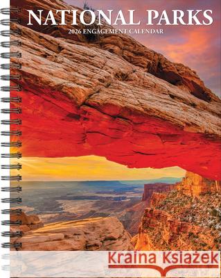 National Parks 2026 6.5 X 8.5 Engagement Calendar Willow Creek Press 9781549254659 Wlcp - książka