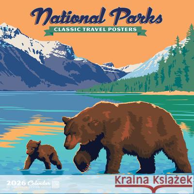 National Parks (Adg) 2026 Mini Wall Calendar Anderson Design Group 9781549253676 Wlcp - książka