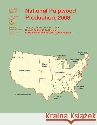 National Pulpwood Production,2008 Johnson 9781507625323 Createspace - książka