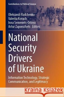 National Security Drivers of Ukraine  9783031337239 Springer Nature Switzerland - książka