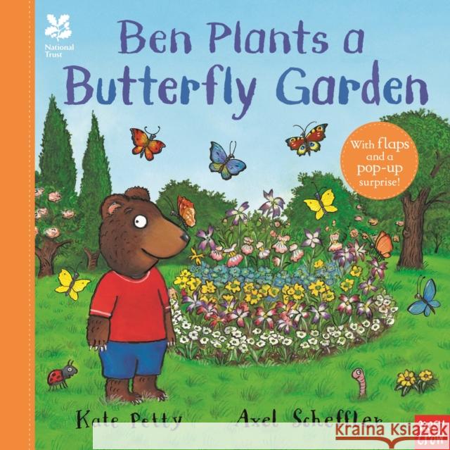 National Trust: Ben Plants a Butterfly Garden Kate Petty 9781839941757 Nosy Crow Ltd - książka