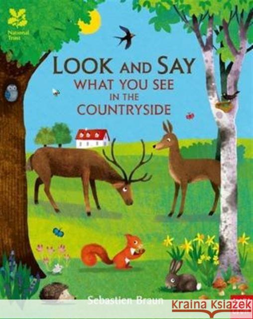 National Trust: Look and Say What You See in the Countryside Sebastien Braun 9780857636171 Nosy Crow Ltd - książka