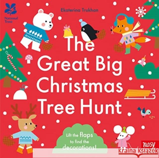 National Trust: The Great Big Christmas Tree Hunt  9781839946042 Nosy Crow Ltd - książka
