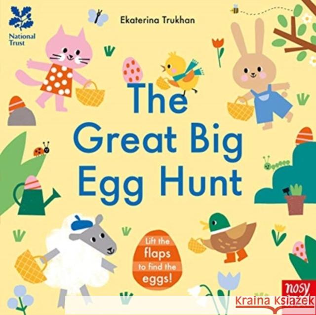 National Trust: The Great Big Egg Hunt Ekaterina Trukhan 9781788008815 Nosy Crow Ltd - książka