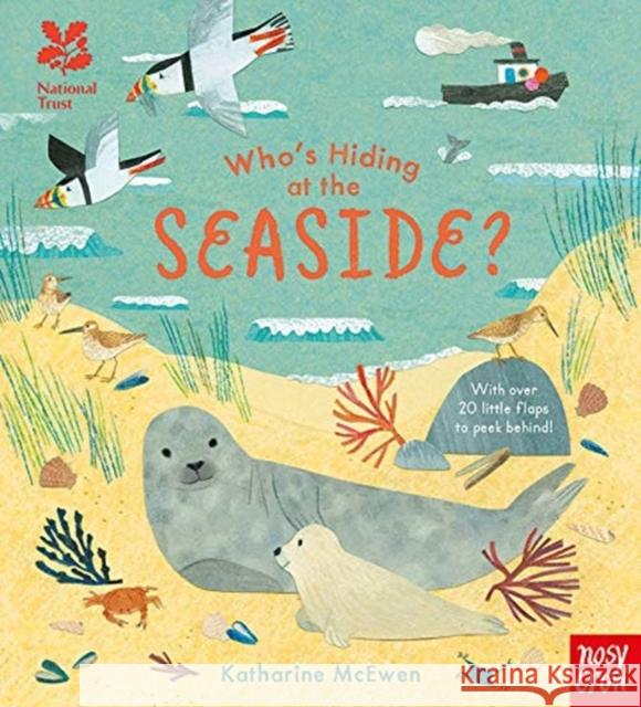 National Trust: Who's Hiding at the Seaside? Katharine McEwen   9781788002349 Nosy Crow Ltd - książka