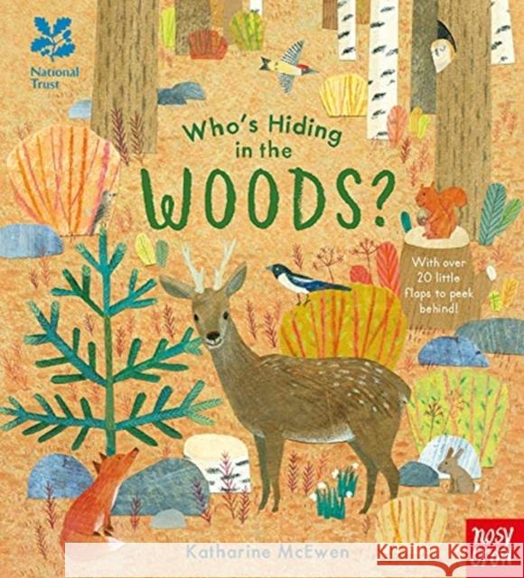 National Trust: Who's Hiding in the Woods? Katharine McEwen   9781788001410 Nosy Crow Ltd - książka