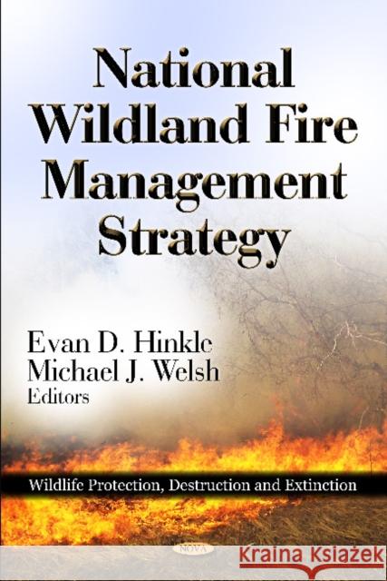 National Wildland Fire Management Strategy Evan D Hinkle, Michael J Welsh 9781620810835 Nova Science Publishers Inc - książka