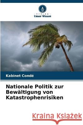 Nationale Politik zur Bew?ltigung von Katastrophenrisiken Kabinet Cond? 9786205758397 Verlag Unser Wissen - książka