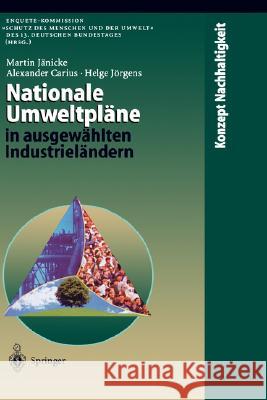 Nationale Umweltpläne in Ausgewählten Industrieländern Jänicke, Martin 9783540636441 Springer - książka