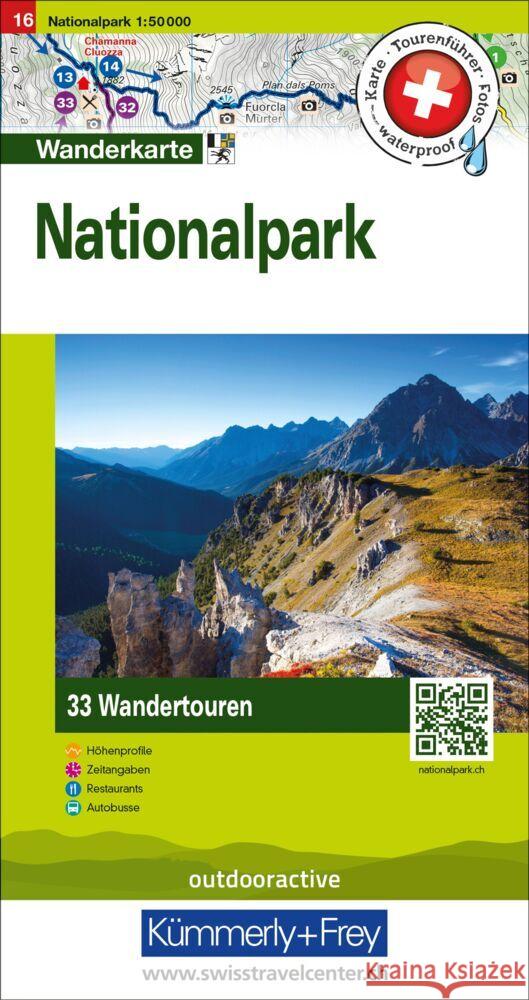 Nationalpark: 2021    9783828309746 Hallwag,Bern - książka