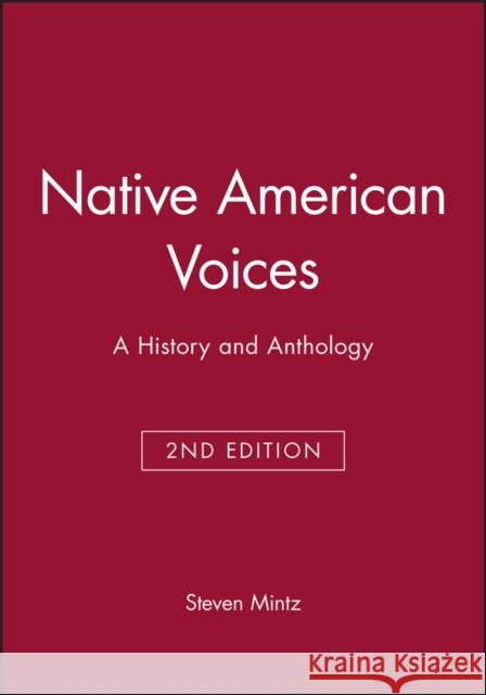 Native American Voices 2e Mintz, Steven 9781881089599 New York Academy of Sciences - książka