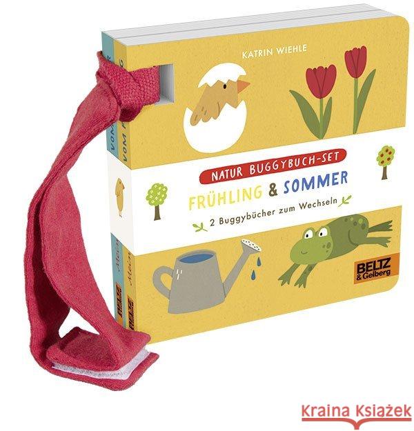 Natur Buggybuch-Set: Frühling & Sommer : 2 Buggybücher zum Wechseln Wiehle, Katrin 9783407755452 Beltz - książka