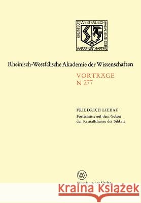 Natur-, Ingenieur- Und Wirtschaftswissenschaften: Vorträge - N 277 Liebau, Friedrich 9783531082776 Vs Verlag F R Sozialwissenschaften - książka