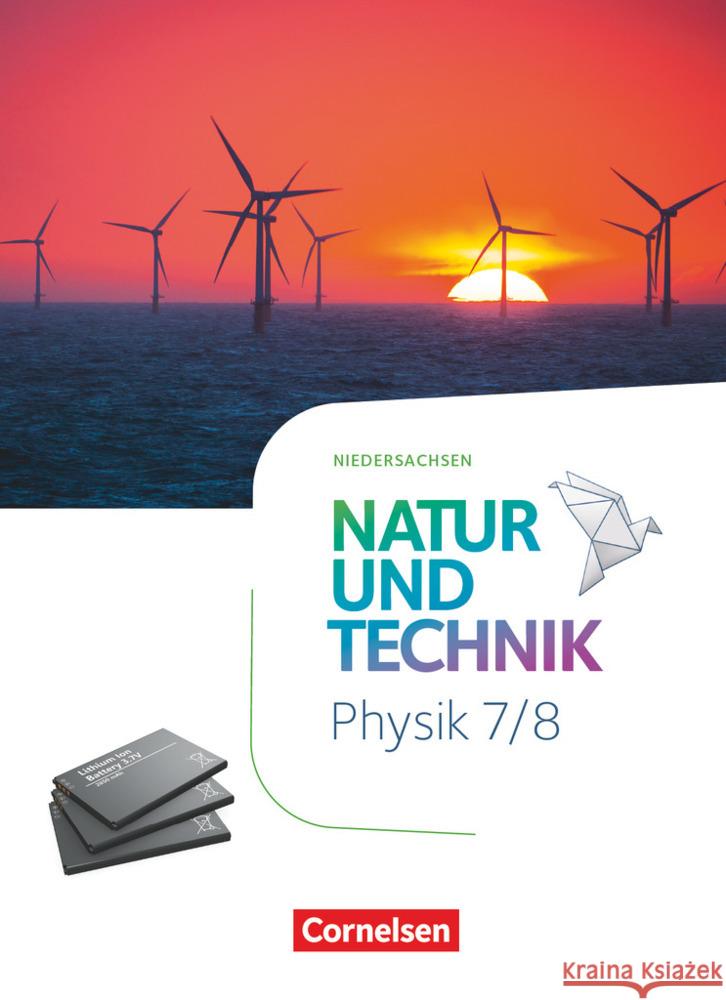 Natur und Technik - Physik Neubearbeitung - Niedersachsen 2022 - 7./8. Schuljahr  9783060113170 Cornelsen Verlag - książka