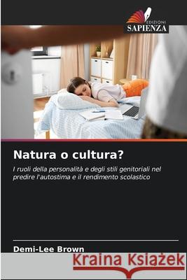 Natura o cultura? Demi-Lee Brown 9786209367816 Edizioni Sapienza - książka