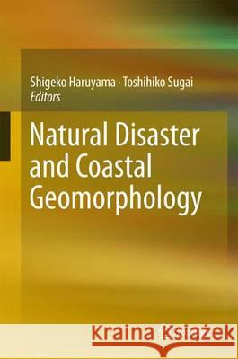 Natural Disaster and Coastal Geomorphology Shigeko Haruyama Toshihiko Sugai 9783319338125 Springer - książka