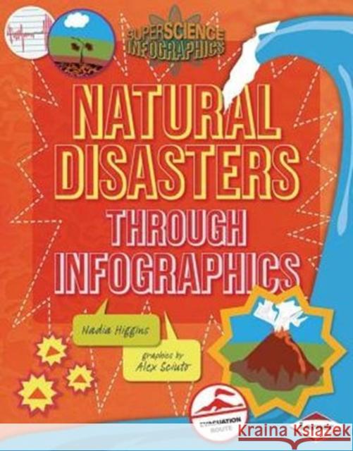 Natural Disasters Through Infographics Nadia Higgins 9781467715935 Lerner Classroom - książka
