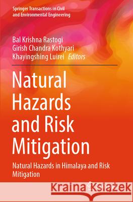 Natural Hazards and Risk Mitigation  9789819776603 Springer - książka