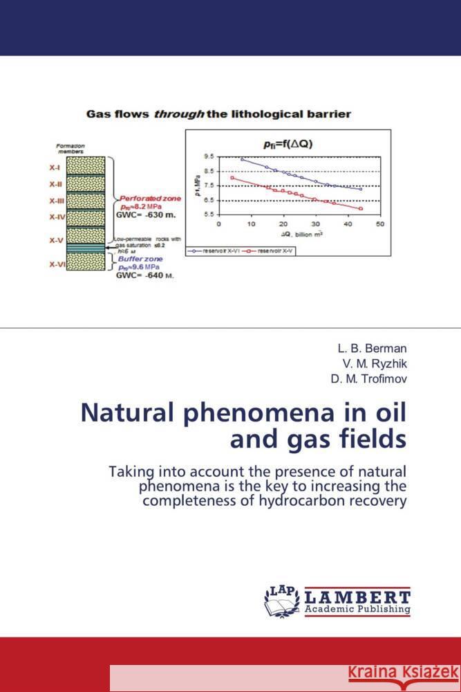 Natural phenomena in oil and gas fields L. B. Berman V. M. Ryzhik D. M. Trofimov 9786207997152 LAP Lambert Academic Publishing - książka