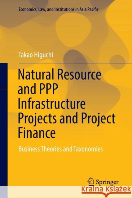 Natural Resource and PPP Infrastructure Projects and Project Finance: Business Theories and Taxonomies Higuchi, Takao 9789811347481 Springer - książka