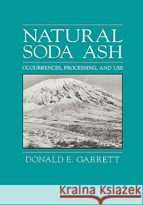 Natural Soda Ash: Occurrences, Process and Use Garrett, D. E. 9780442239275 Van Nostrand Reinhold Company - książka