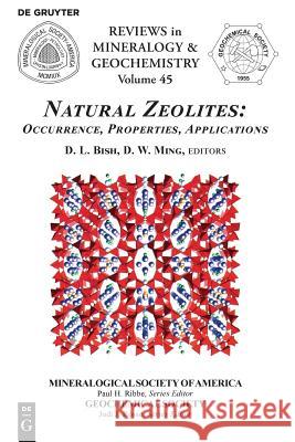 Natural Zeolites: Occurrence, Properties, Applications David L. Bish, Douglas W. Ming 9780939950577 de Gruyter - książka