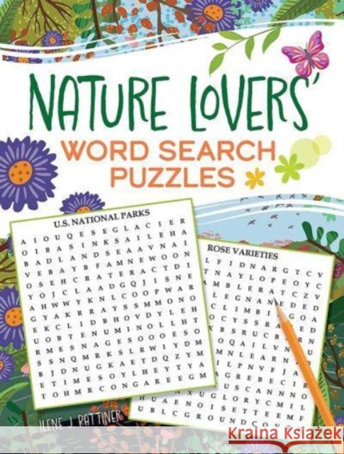 Nature Lovers' Word Search Puzzles Ilene J. Rattiner 9780486851211 Dover Publications Inc. - książka