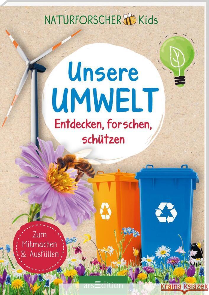 Naturforscher-Kids - Unsere Umwelt Hensler, Carolin 9783845859804 ars edition - książka