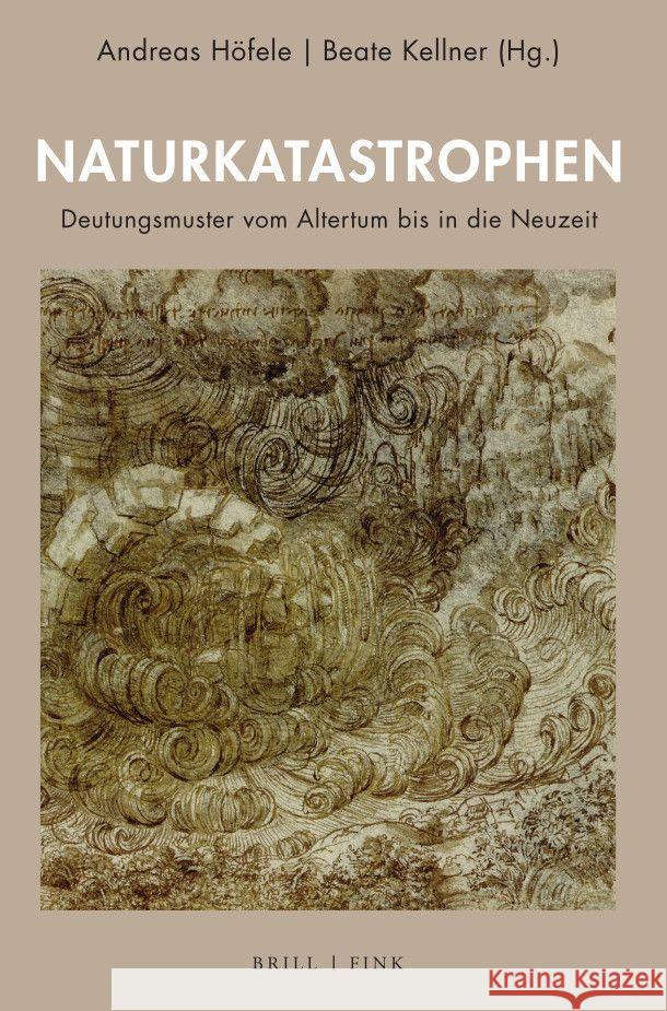 Naturkatastrophen: Deutungsmuster vom Altertum bis in die Neuzeit Andreas Höfele, Beate Kellner 9783770567423 Brill (JL) - książka