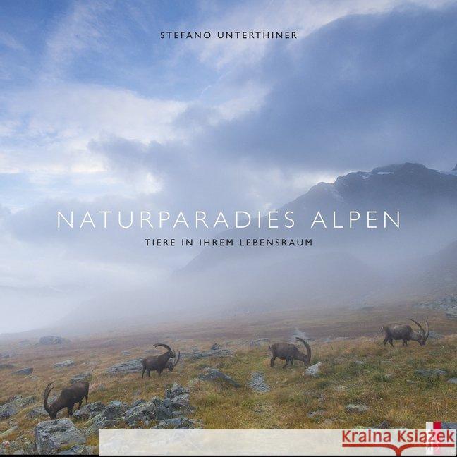 Naturparadies Alpen : Tiere in ihrem Lebensraum Unterthiner, Stefano 9783906055695 AS Verlag, Zürich - książka