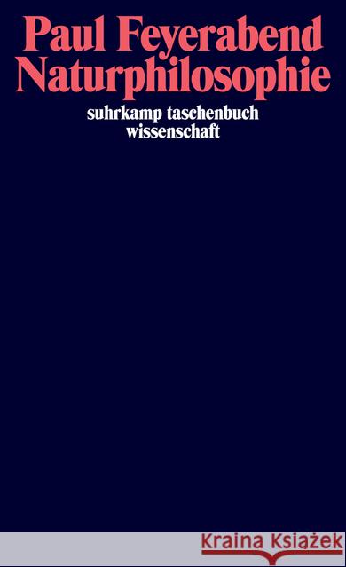 Naturphilosophie Feyerabend, Paul 9783518298572 Suhrkamp - książka