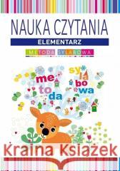 Nauka czytania. Elementarz. Metoda sylabowa Beata Guzowska 9788382605006 LITERAT - książka