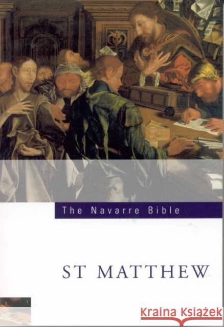 Navarre Bible: St Matthew Faculty University of Navarre 9781851829002 Four Courts Press - książka