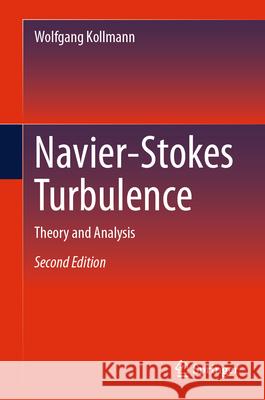 Navier-Stokes Turbulence: Theory and Analysis Wolfgang Kollmann 9783031595776 Springer - książka