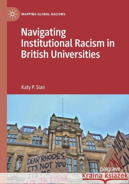 Navigating Institutional Racism in British Universities Katy P. Sian 9783030142865 Palgrave MacMillan - książka