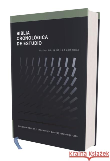 NBLA, Biblia de Estudio Cronologica, Tapa Dura, Interior a Cuatro Colores Vida Vida 9780829771589 Vida - książka