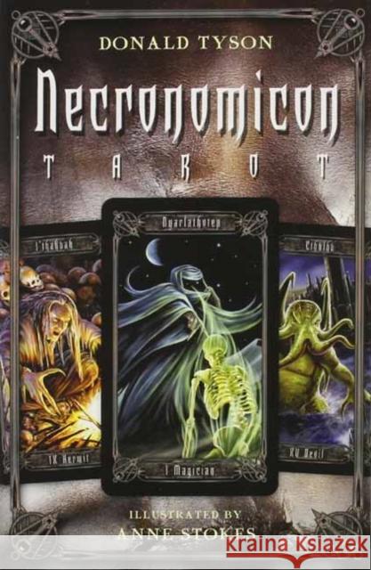 Necronomicon Tarot [With BookWith Tarot CardsWith Black Organdy Bag] Stokes, Anne 9780738710860 Llewellyn Publications - książka