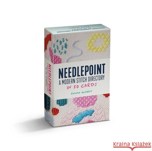 Needlepoint Stitches Card Deck: A Modern Stitch Directory in 50 Cards  9781446312605 David & Charles - książka