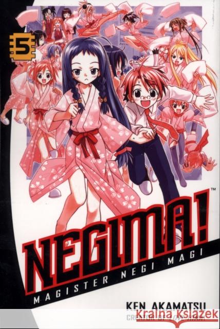 Negima volume 5 Ken Akamatsu 9780099505020 ARROW BOOKS LTD - książka