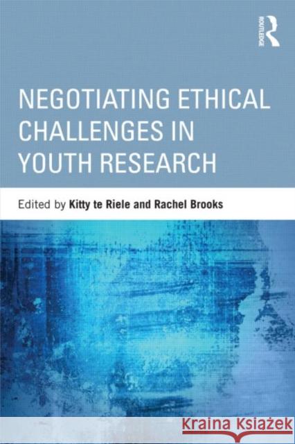 Negotiating Ethical Challenges in Youth Research   9780415808477  - książka