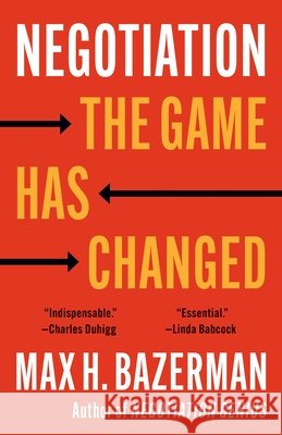 Negotiation: The Game Has Changed Max H. Bazerman 9780691250274 Princeton University Press - książka
