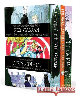 Neil Gaiman & Chris Riddell Box Set Neil Gaiman 9781408873274 Bloomsbury Publishing PLC - książka