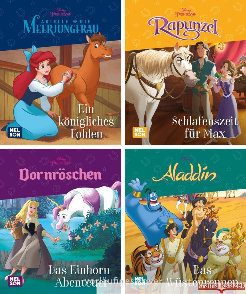 Nelson Mini-Bücher: 4er Disney Pferde-Geschichten 1-4  9783845125534 Nelson - książka