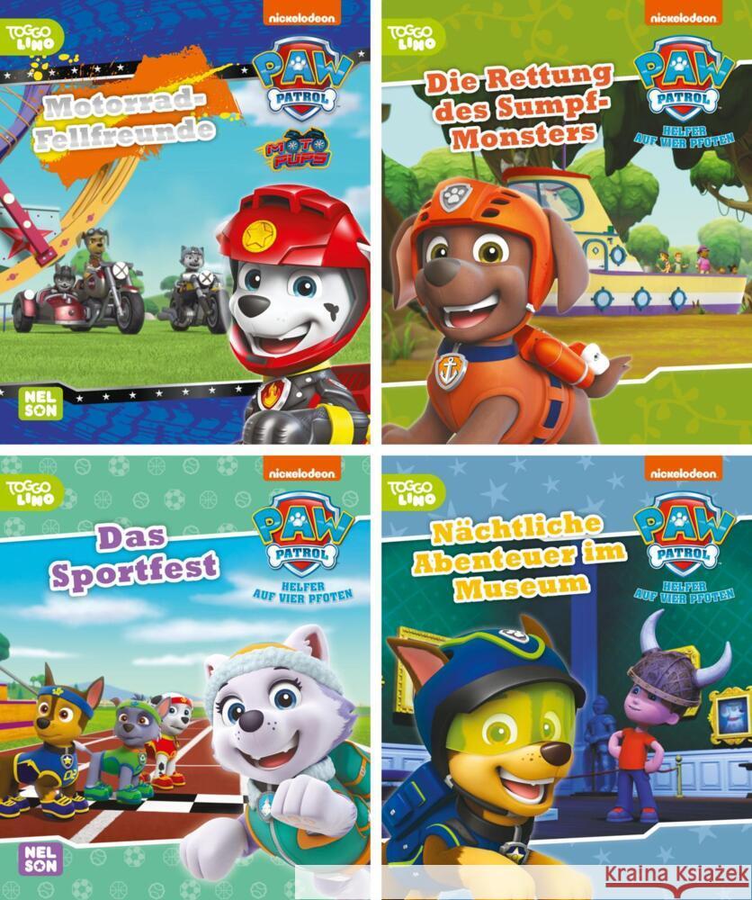Nelson Mini-Bücher: 4er PAW Patrol 17-20  9783845120317 Nelson - książka