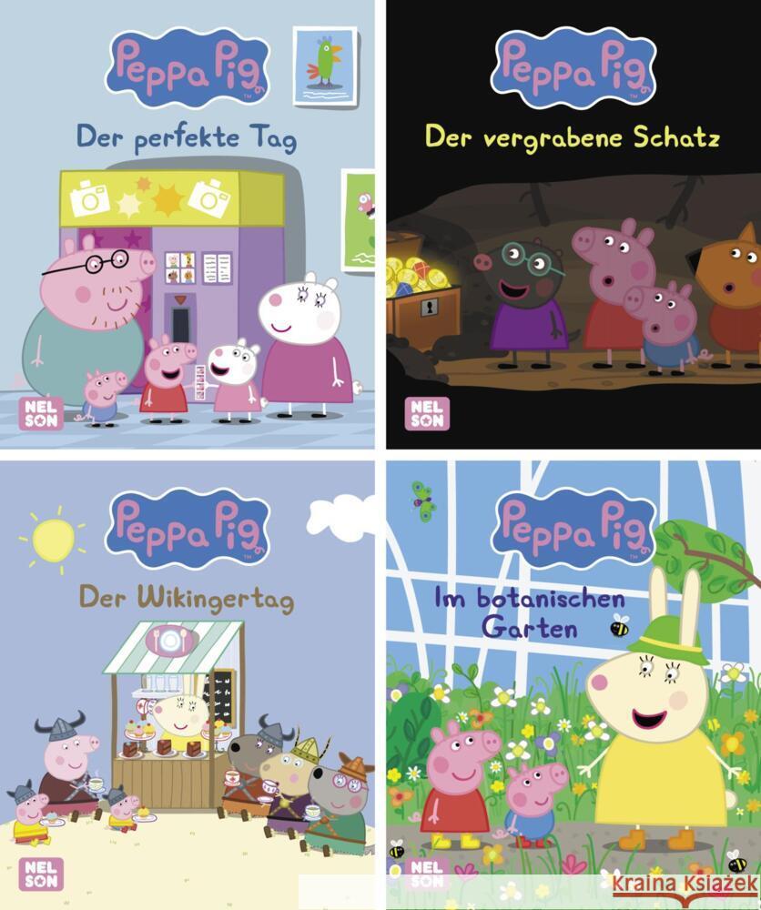 Nelson Mini-Bücher: 4er Peppa Pig 21-24  9783845121963 Nelson - książka