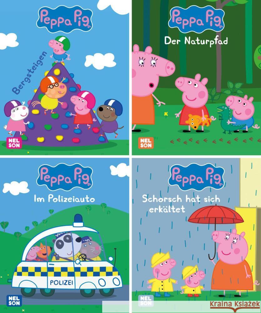 Nelson Mini-Bücher: 4er Peppa Pig 25-28 Korda, Steffi 9783845123356 Nelson - książka