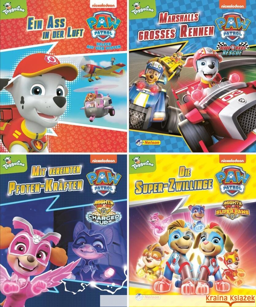 Nelson Mini-Bücher: 4er PAW Patrol 13-16  9783845117843 Nelson - książka