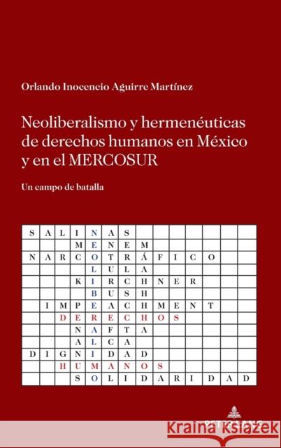 Neoliberalismo Y Hermenéuticas de Derechos Humanos En México Y En El Mercosur: Un Campo de Batalla Aguirre Martínez, Orlando Inocencio 9781433168604 Peter Lang Inc., International Academic Publi - książka