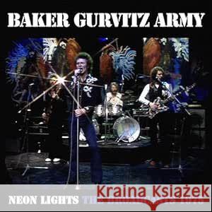 Neon Lights - The Broadcasts 1975, 3 Audio-CD + 2 DVD Baker Gurvitz Army 5013929485495 Cherry Red Records - książka