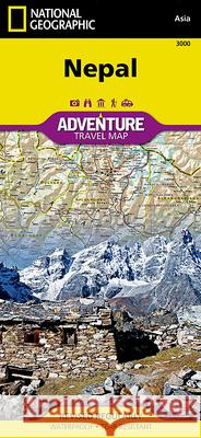 Nepal: Travel Maps International Adventure Map National Geographic Maps 9781566956536 NATIONAL GEOGRAPHIC MAPS - książka